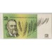 AUSTRALIA 1966 . TWO 2 DOLLARS BANKNOTE . COOMBS/WILSON . FIRST PREFIX FAA